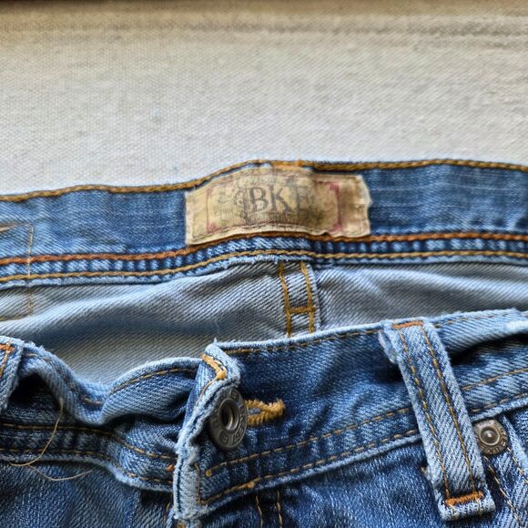 Buckle BKE Jeans Mens Size 32x30 Blue Denim Derek Stretch Bootleg Western - Picture 4 of 15